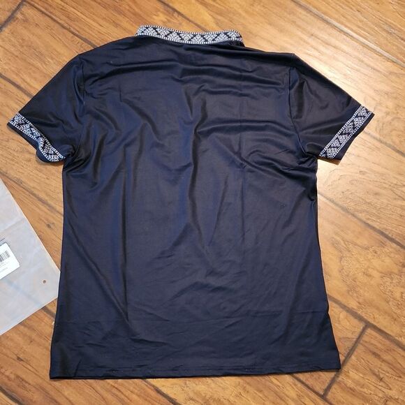 NWT Speed Your Run women's medium v neck sports polo - Picture 5 of 8